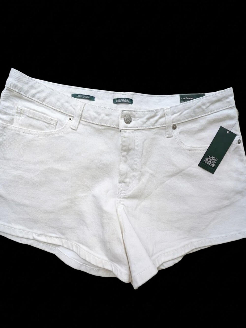 NWT Wild Fable Women's White Denim Shorts